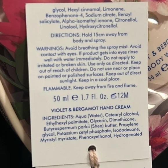 Ted Baker Violet & Bergamot Little Beauties 4-Piece Gift Set NWT - Picture 11 of 13